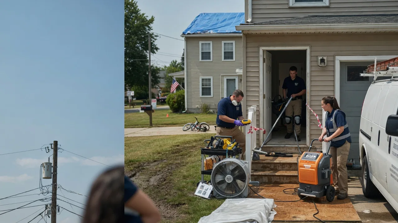 Water Damage Repair in Maryville, IL near me